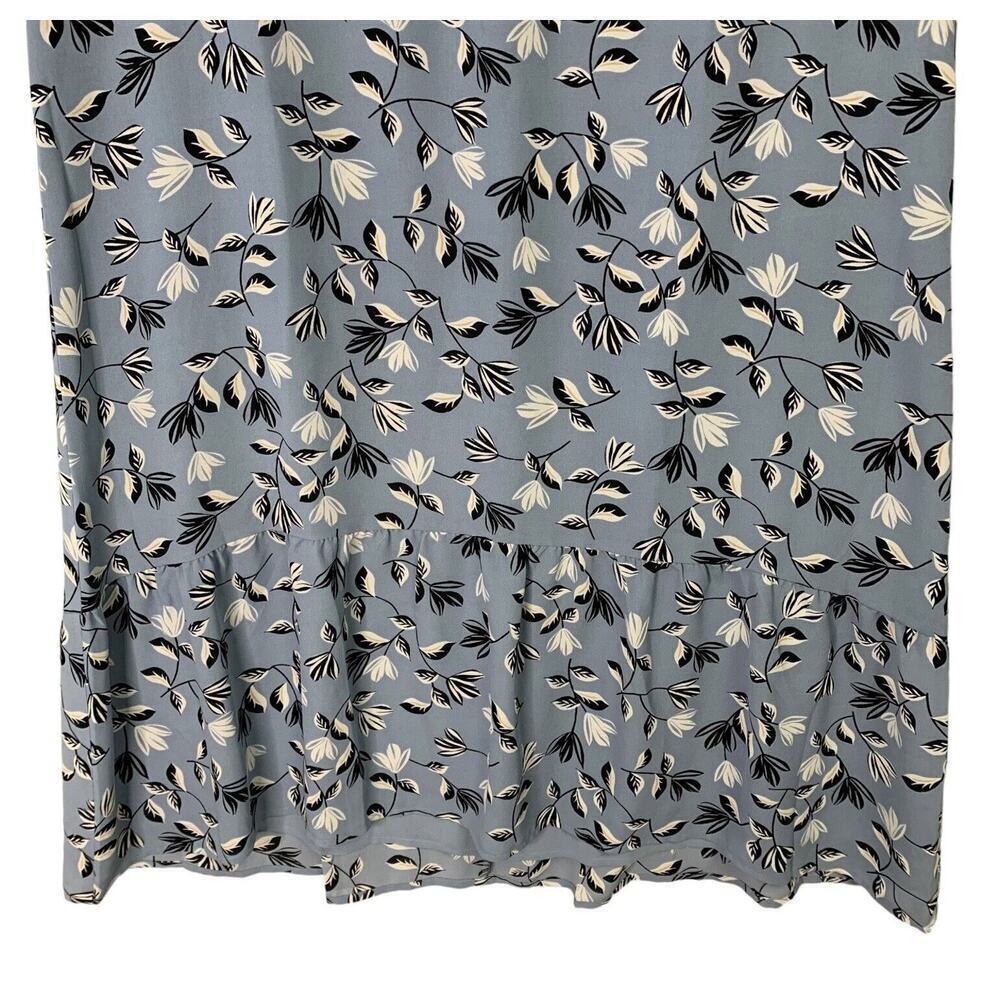 J. Jill Sky Blue Breeze Flounce Hem Maxi Dress Women Size M NWT $119 - Picture 10 of 15